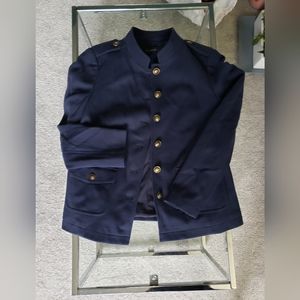 Talbots size 6 military style jacket